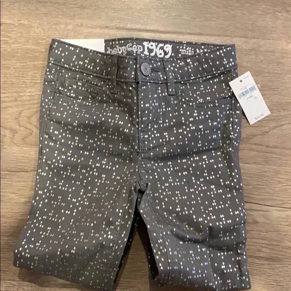 Gap mini skinny adjustable waist pants